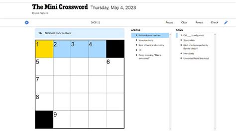 battering nyt|answers for today's mini crossword.